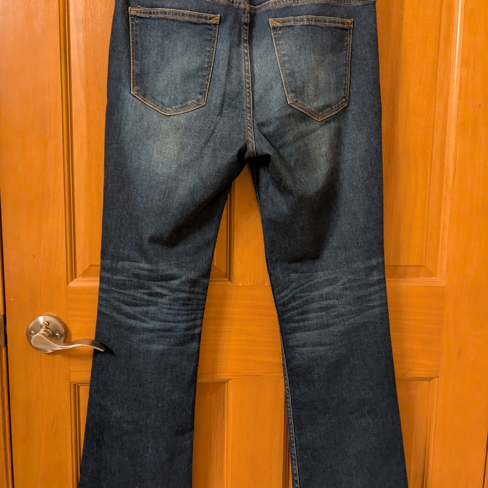 Vigoss Dark Blue Boot Cut Women's Jeans - Picture 2 of 3